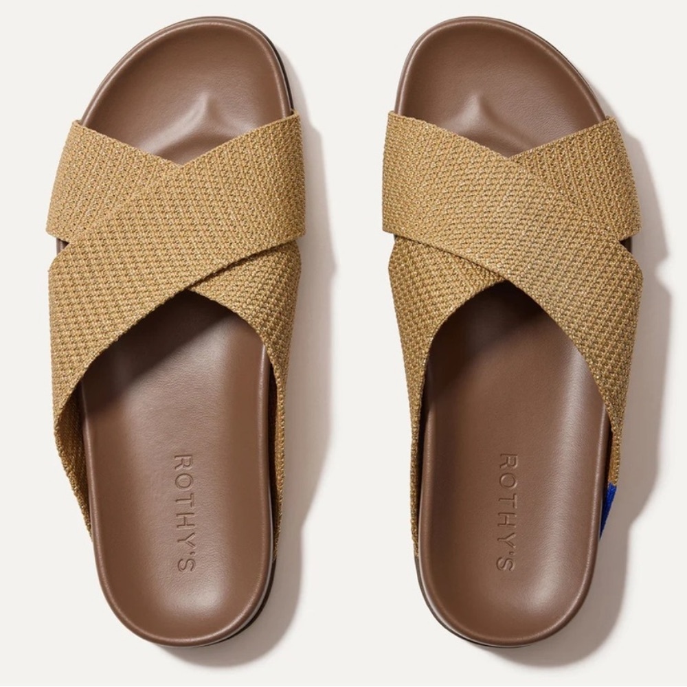 Rothy's The Weekend Slide in Golden Sun, SIZE 9 US
